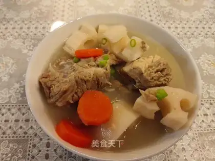 Liang's ribs soup