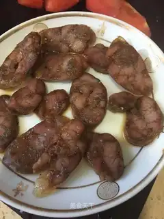 Homemade sausages