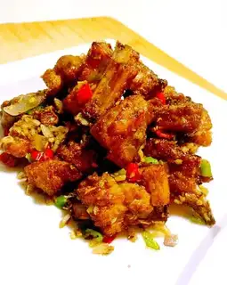 Golden Garlic bones