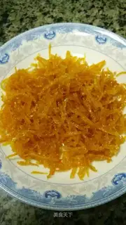 Homemade orange sugar