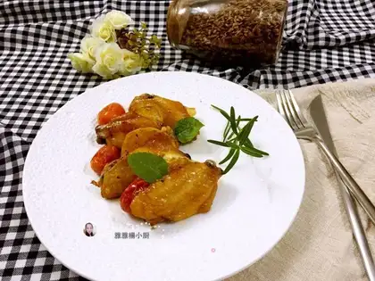 Roasted chicken wings
