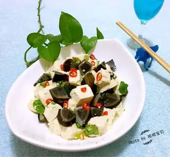 Homemade egg tofu