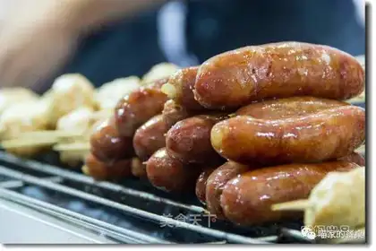 Homemade sausages