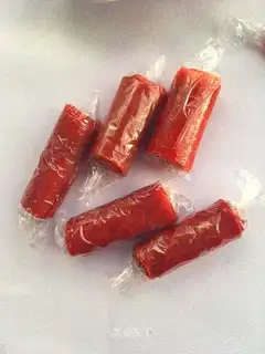 Homemade fruit-pins