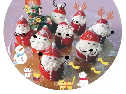 Strawberry Santa