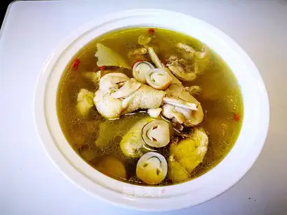 Tonic chicken soup