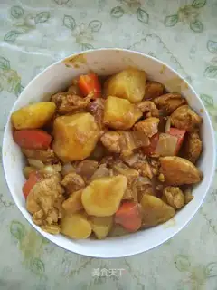 Curry chicken