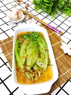 Garlic lettuce