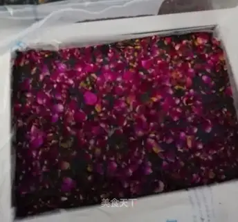 The beauty of roses and glue