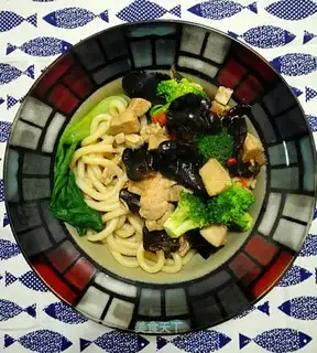 Chicken noodles