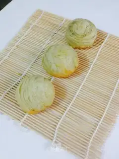 Green tea souffle