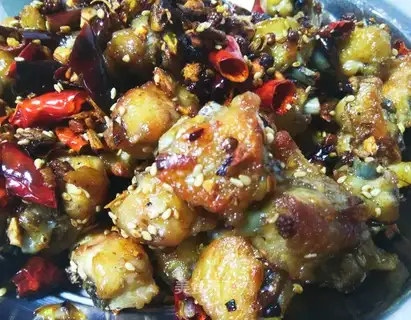 Spicy chicken wings