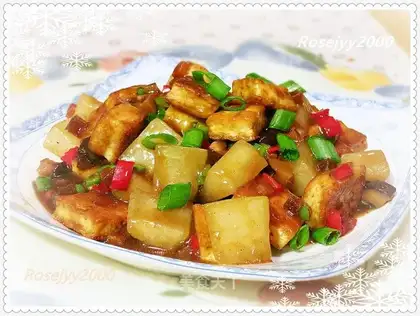 Red wine for melon tofu
