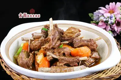 Red lamb chops