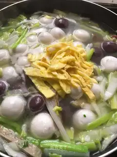 The salty soup