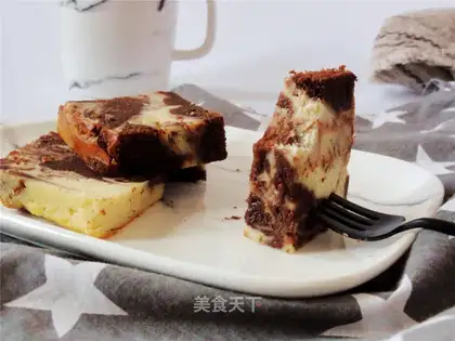 Cheese brownie