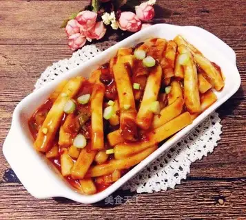 Bean petal pastry
