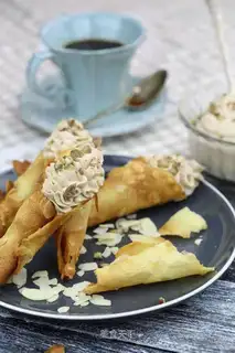 Almond waffles