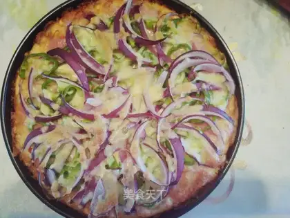 Bacon mushroom pizza
