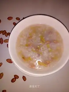 Potato peanut congee