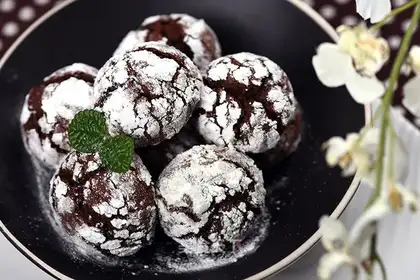 Chocolate snowball
