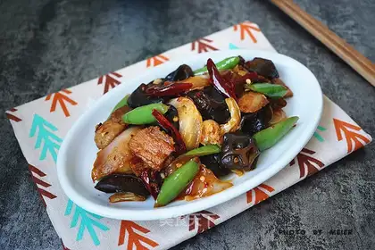 The cabbage is hot