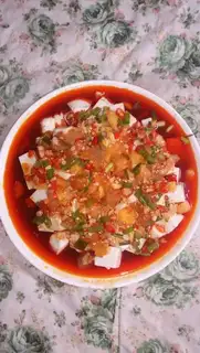 Spicy egg tofu