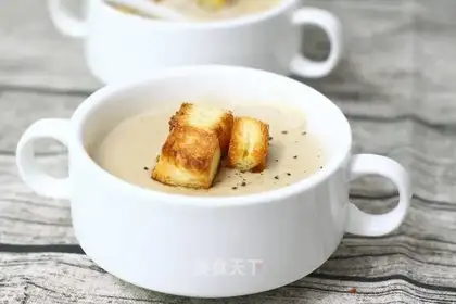 Butter mushroom soup