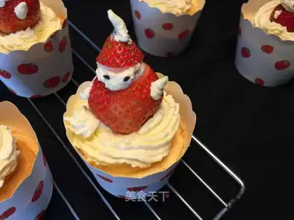 Snowman cupcakes