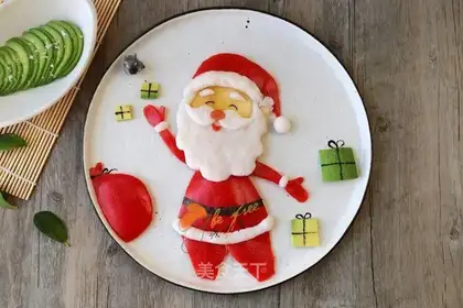 Santa platter