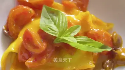 Handmade cheese dumplings