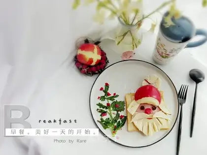 Santa's sandwich
