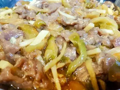 Steam beef