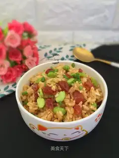 Weenie, soy rice