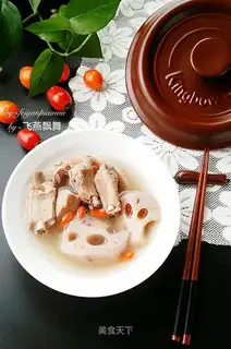 Liang's ribs soup