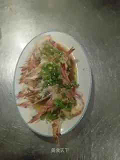 Garlic fan shrimp