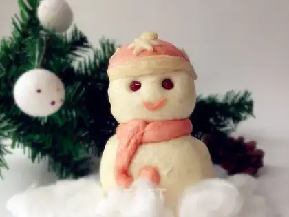 Snowman bean bag