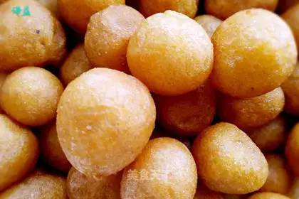 Fry potato balls