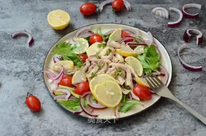 A lemonade salad