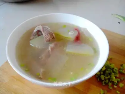 Pork bouquet soup