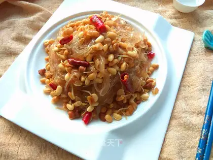A soybean sprouts fan
