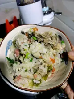 Five-colour rice