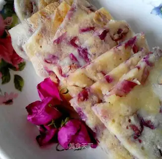Rose pancakes