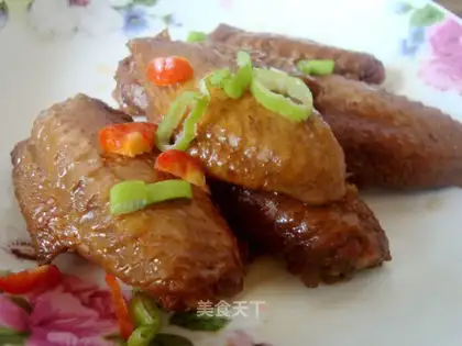 Beer chicken wings
