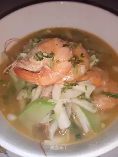 Seafood mushroom soup