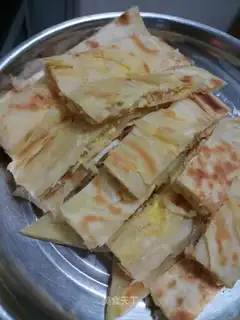 Ham egg burrito