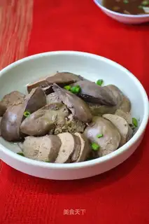 Salty chicken liver