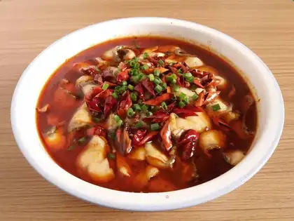 Boiled fish