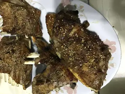 The lamb chop