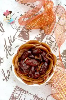 Sugar apple fried dates